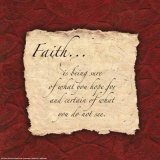 Buy Words to Live By: Faith at AllPosters.com