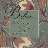 Buy Believe at AllPosters.com