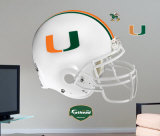 Buy Miami Hurricanes Helmet -Fathead at AllPosters.com