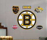 Buy Bruins Logo -Fathead at AllPosters.com