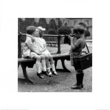 First Kiss Art Print