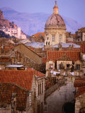 Buy Cathedral of the Assumption of the Virgin and Tiled Roofs, Dubrovnik, Croatia at AllPosters.com
