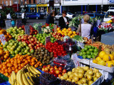 Fruit and Vegetable Stall at Moore Street Market, Dublin, Ireland