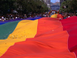 Buy People and Banner at the Gay Day Parade, San Francisco, USA at AllPosters.com