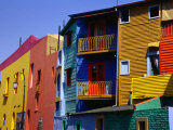 Buildings in La Boca District, Buenos Aires, Argentina