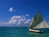 Sailing Boat, Ambergris Caye, Belize