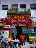 Buy People Sitting Outside Cafe in La Boca, Buenos Aires, Argentina at AllPosters.com