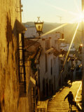 Buy Woman Climbing Stairs in Old Street, Antequera, Spain at AllPosters.com