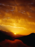 Buy Sunrise Over Himalayan Foothills, Seen from Poon Hill, Poon Hill, Nepal at AllPosters.com