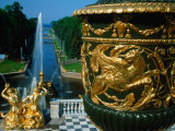 Grand Cascade of Peterhof, St. Petersburg, St. Petersburg, Russia