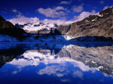 John Hopkins Glacier Mirrored in the Waters of Glacier Bay, Alaska, USA