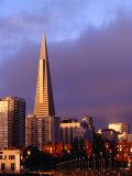 Buy The Transamerica Pyramid and City Skyline, San Francisco, California, USA at AllPosters.com