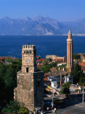 Buy Buildings with Harbour in Background, Antalya, Turkey at AllPosters.com