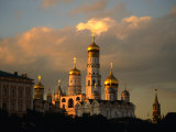 Buy Ivan the Great Bell Tower, Sandwiched Between Kremlin Cathedrals, Moscow, Russia at AllPosters.com