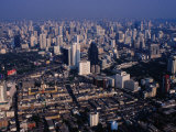 Cityscape from Baiyoke Sky Tower, Bangkok, Thailand
