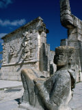 Mayan Ruins at Chichen Itza Site, Chichen Itza, Yucatan, Mexico