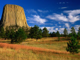 Buy Devil's Tower National Monument, Devils Tower National Monument, Wyoming, USA at AllPosters.com