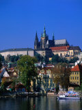 Old Town and Hradcany Castle, Prague, Central Bohemia, Czech Republic