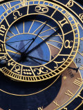 Astronomical Clock Detail in Staromestske Square, Prague, Czech Republic