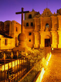 Iglesia De La Merced at Sunset, Antigua Guatemala, Guatemala