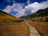 Historic Settlement of Ashcroft in the Snowmass Wilderness, Snowmass, Colorado, USA