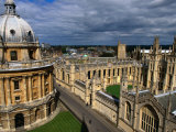 A Few of the Spires and Domes in the Skyline of Oxford - Oxford, England