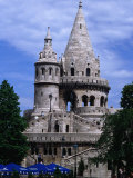 Exterior of Fisherman's Bastion, Budapest, Hungary