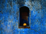 Buy The Weathered Blue Facade to Santa Maria Tonantzintla,Puebla, Mexico at AllPosters.com