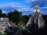 Temple of the Grand Jaguar on the Great Plaza, Tikal, Guatemala