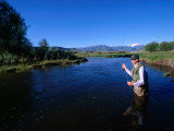 Buy Fly-Fishing in Utah's Provo River, Provo, Utah, USA at AllPosters.com