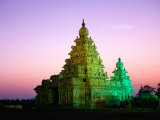 Buy Shore Temples at Sunset, Mamallapuram, Tamil Nadu, India at AllPosters.com