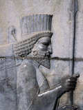 Bas-Relief of the Arrival of the Medes on Apadana Staircase, Persepolis (Takht-E Jamshid), Iran