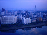 Buy City Skyline from 17 Yanggakdo Hotel, P'Yongyang, North Korea at AllPosters.com