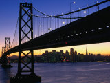Skyline and Bay Bridge from Treasure Island, San Francisco, California, USA