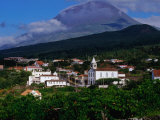 Buy Pico Volcano Above Village on South Coast, Portugal at AllPosters.com