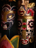 Buy Masks in Handicraft Store, China Town, Malaysia at AllPosters.com