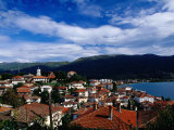 Buy Town Next to Ohrid Lake, Ohrid, Macedonia at AllPosters.com