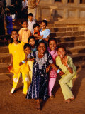 Buy Group of Girls, Bijapur, India at AllPosters.com
