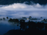 Buy Low Cloud Surrounding House Within Forest, Sagada, Mountain, Philippines, Ilocos at AllPosters.com