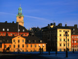 Buy Storkyrkan and Gamla Stan Seen from Riddarholmen Island, Stockholm, Sweden at AllPosters.com