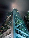 Buy Bank of China at Night, Hong Kong, China at AllPosters.com
