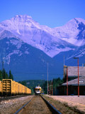 Buy Banff Train Station, Banff National Park, Alberta, Canada at AllPosters.com