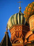 Buy Detail of Onion Domes of St. Basil's Cathedral, Moscow, Russia at AllPosters.com