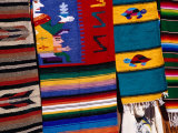 Buy Traditional Blankets for Sale at Arts and Craft Store, Todos Santos, Mexico at AllPosters.com