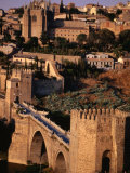 Buy Wall Surrounding City with Buildings Behind, Toledo, Spain at AllPosters.com