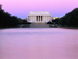 Sunrise Over Lincoln Memorial Washington DC, Virginia, USA