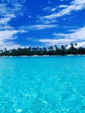 Motu (Islet) in Lagoon, French Polynesia