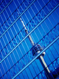 Buy The Cn Tower Reflected in a Skyscraper, Toronto, Ontario, Canada at AllPosters.com