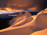 Buy Sunset on the Glacier Above Ishinca Valley, Cordillera Blanca, Ancash, Peru at AllPosters.com