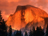Sunset Over Half Dome, Yosemite National Park, USA